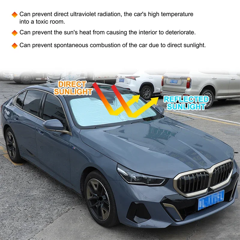 

Для BMW 7 серии E65 2005-2008 серебряная лента для стайлинга автомобилей переднее лобовое стекло автомобиля анти-УФ солнцезащитный козырек аксессуары для защиты автомобиля