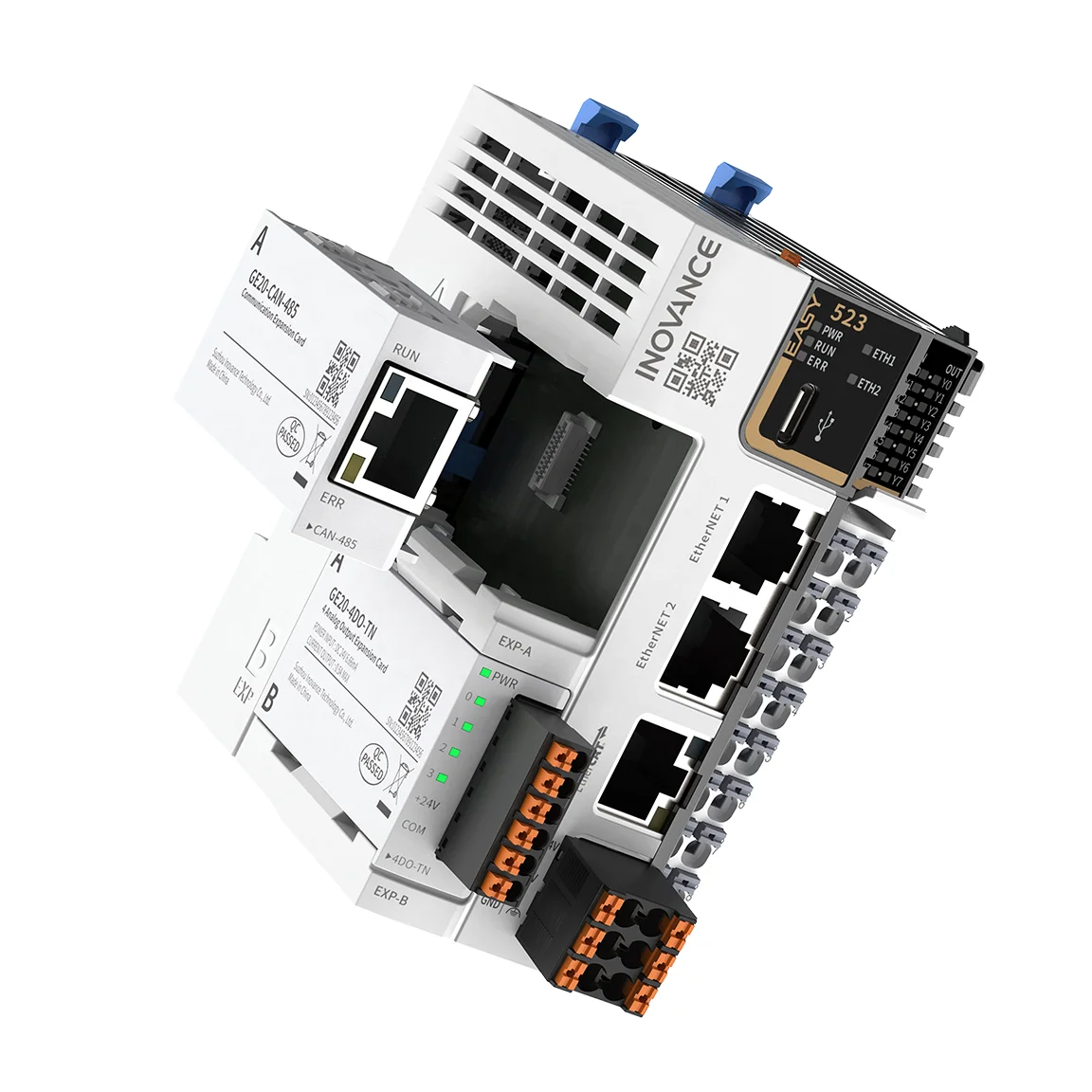 Original New Inovance Easy Series PLC Easy521-0808TN EtherCAT-enabled PLC Programmable controller CPU