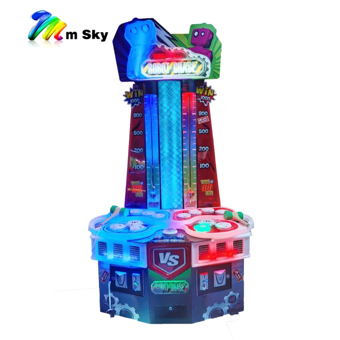 MSKY Hammer Skill Machine Two-Player Redemption for kids Indoor FEC Wooden Arcade Game Coin Operated Whack A Mole on sale!