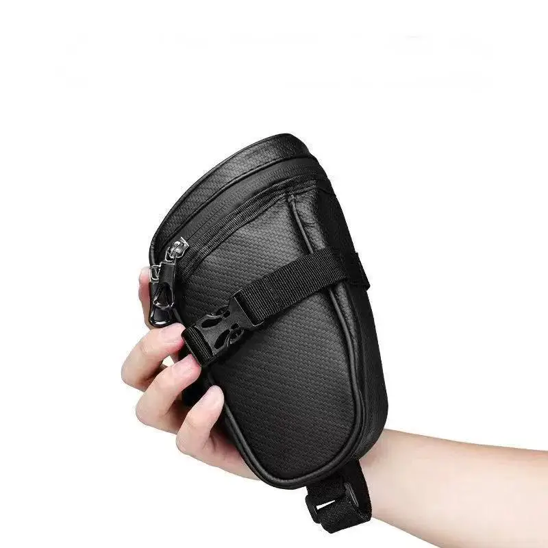 

Road bike saddle bag , for Bicycle seat bag , PU leather waterproof ,for mountain bike, road bike, folding bike Accessories Bag
