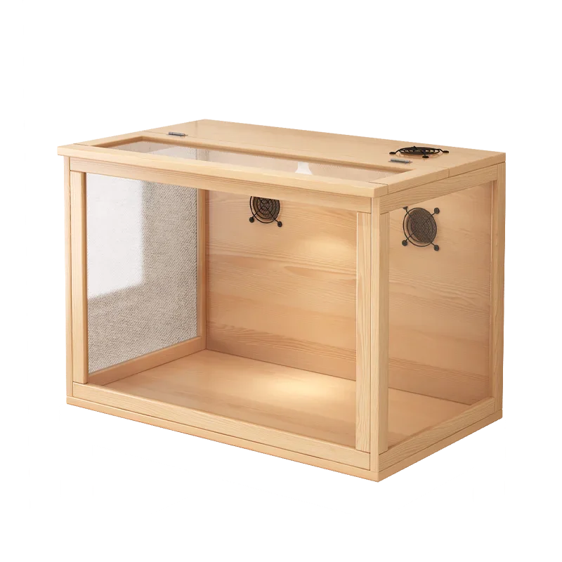 Hamster cage small easy to clean acrylic transparent luxury villa anti-gnawing and anti-jailbreak landscaping ornamental