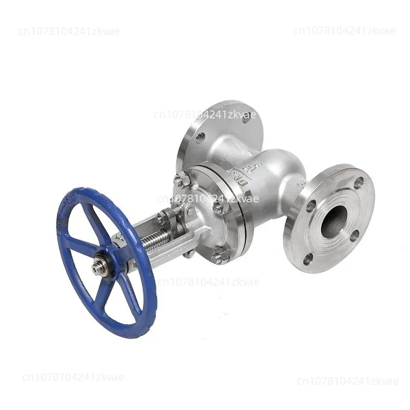 Z41W-16P stainless steel valve discharge normal pressure and normal temperature two-way industrial valve