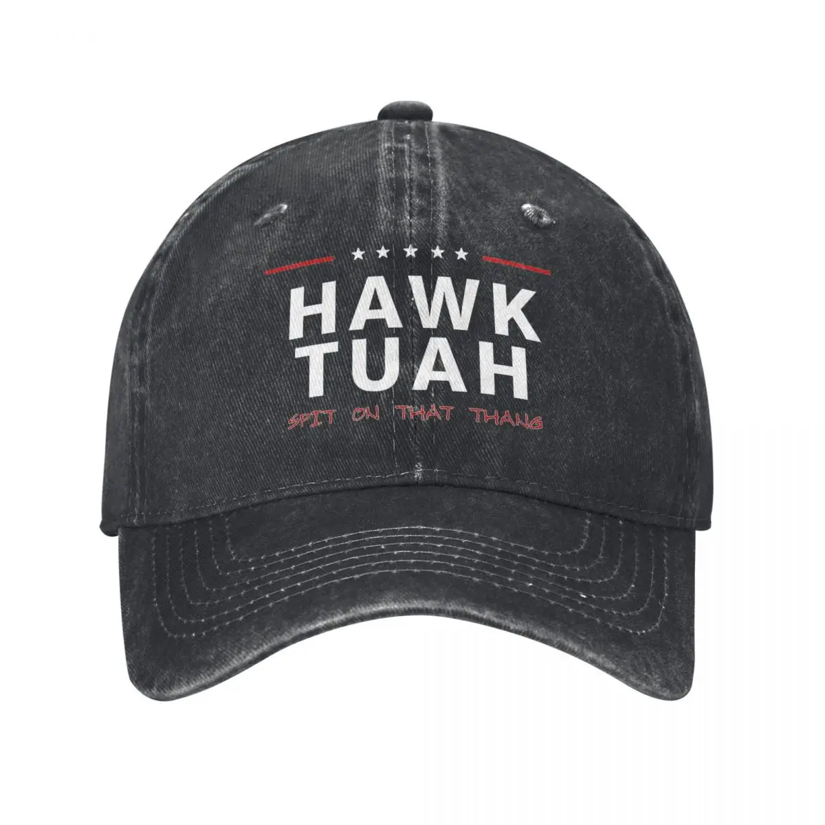 

Hawk Tuah Spit On That Thang Meme 2024 Baseball Caps Merchandise Vintage Distressed Cotton Snapback Cap Unisex Outdoor Workouts