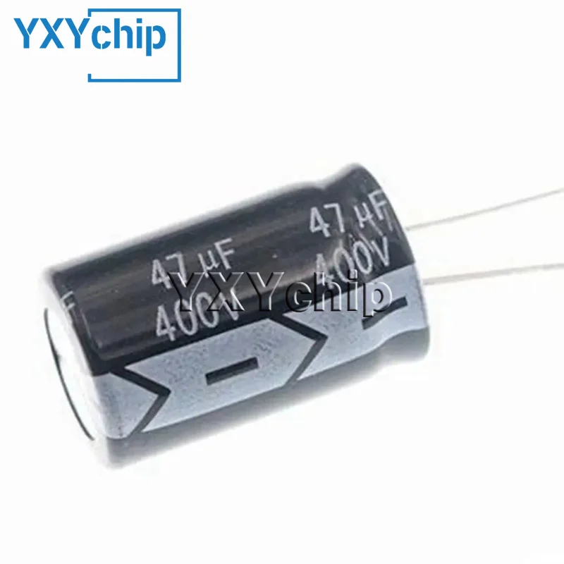 10pcs 47uF 400V 47MFD 400WV 16*20mm Aluminum Electrolytic Capacitor Radial