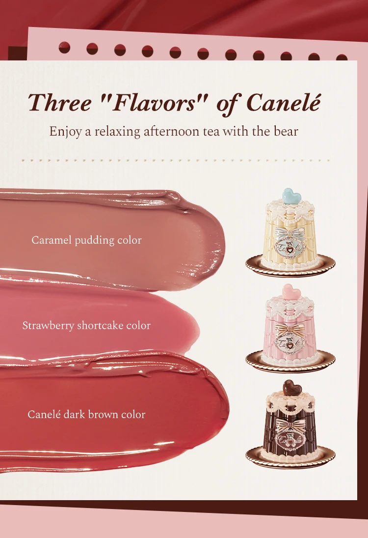 Flower Knows The Sweetie Bear Collection Coating Lip Jelly
