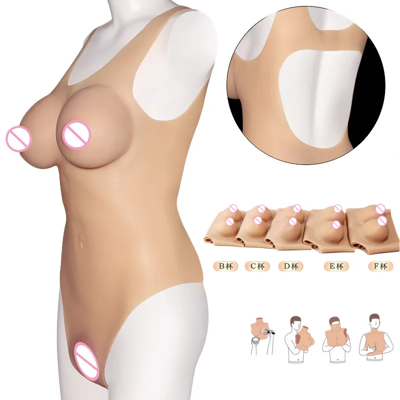 fake-pussy-silicone-bodysuit-breast-forms-breastplate-drag-queen-vagina-for-transgender-crossdressers-sissy-fake-boobs-shemale