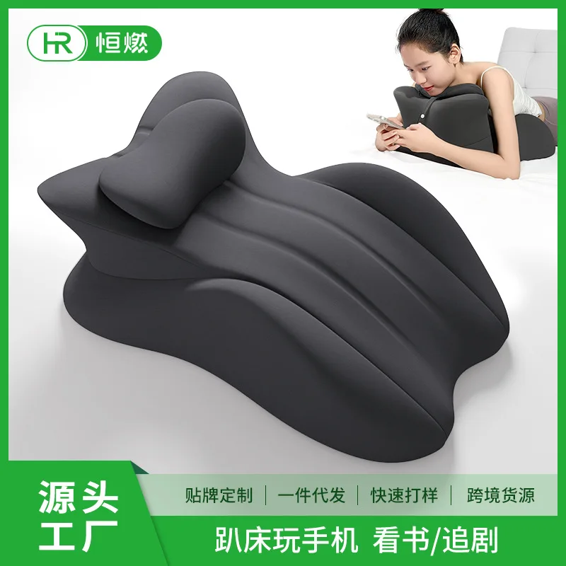 Bed Bedside Sleeping Pillow Playing Mobile Phone Pad Leg Pillow Sleeping Waist Reading Waist Protection Abdominal Warm Pillow