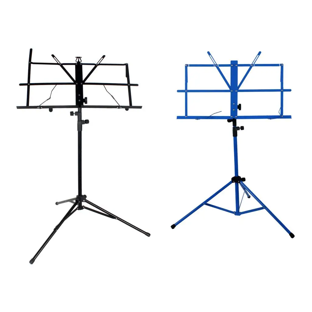 Portable Folding Heavy Duty Music Stand Sheet Music Stand + Carrying Bag for