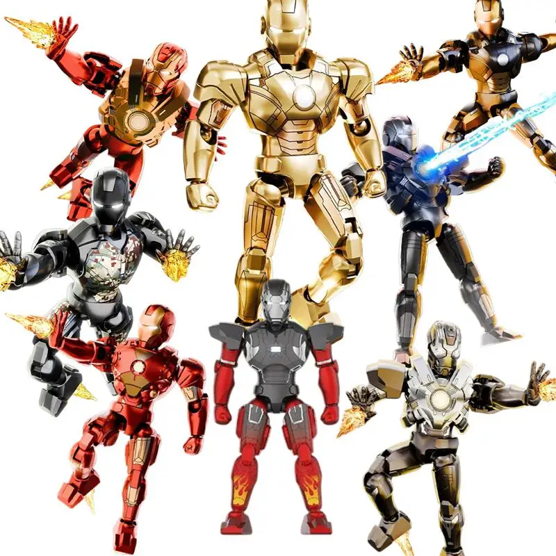 

Original Avengers Iron Man 7cm MK17 MK18 MK19 Tiger MK20 MK21 MK22 MK23 MK24 Toys Model Action Figure Assembled Collect Gifts