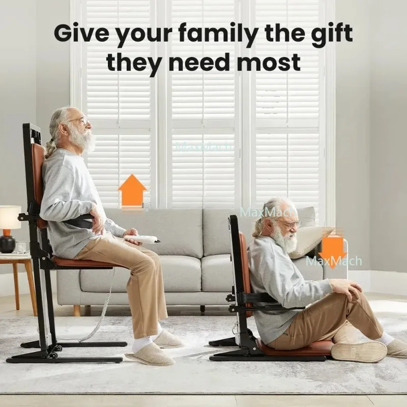 Foldable Electric Standing Wheelchair CE Certified - Lightweight Portable Mobility Aid with Safe Standing Function for Elderly