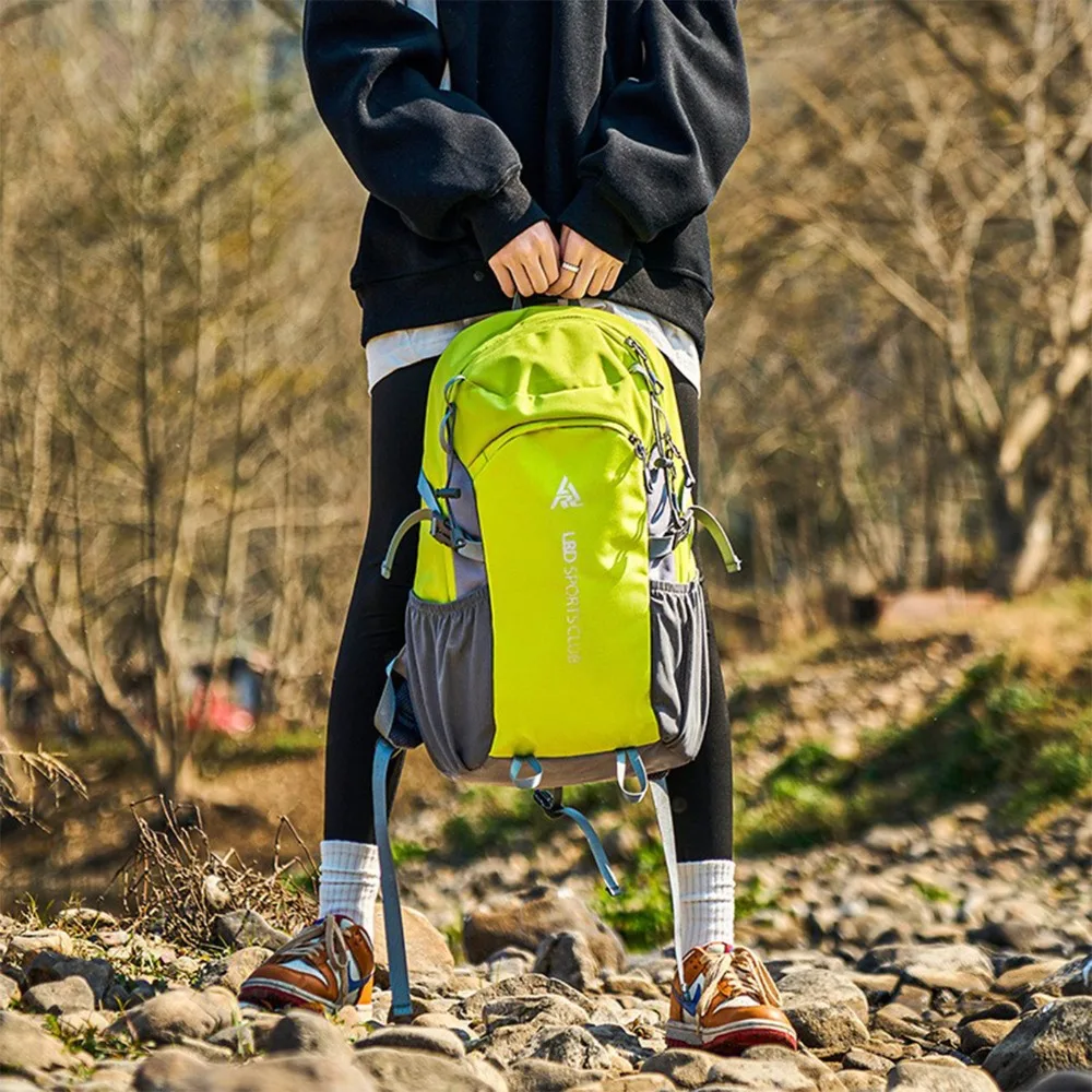 

Модная многофункциональная дорожная сумка большой емкости, водонепроницаемый рюкзак для кемпинга, легкий походный рюкзак для женщин и мужчин