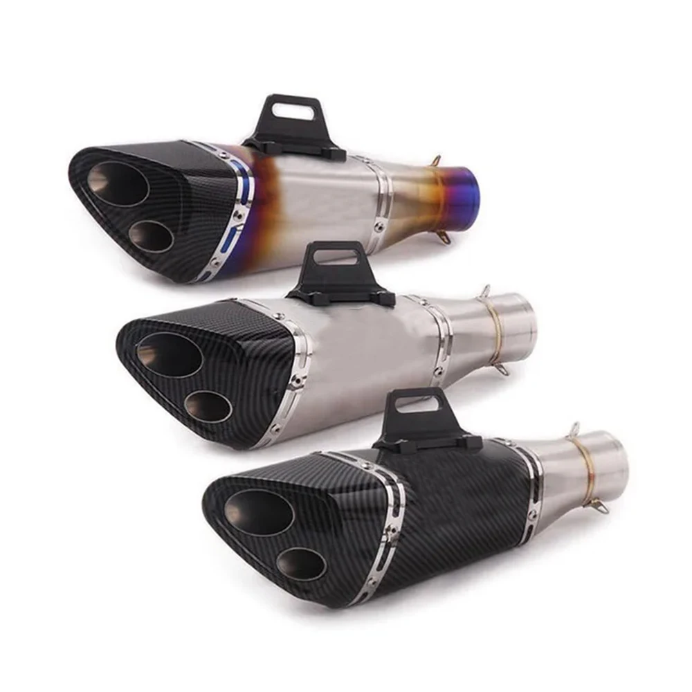 Slip On Hot Sale Motorcycle Exhaust Pipe R11 Escape Moto For S1000RR Z650 Z900 ER6N CBR1000RR YZF R1 R3 51MM Universal