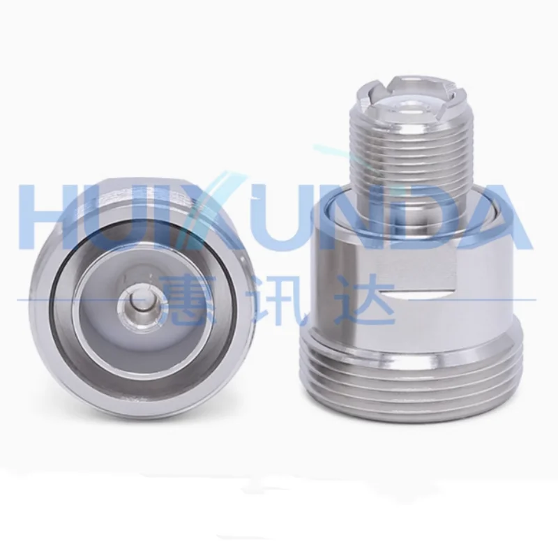 1PC Adapter PL259 Female SO239 UHF to L29 7/16 DIN Female RF Coaxial Adaptor Converter 50ohm Connector DIN/UHF-KK