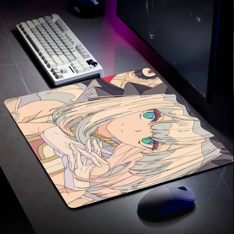 Micro Etched Tempered Steel Glass Mouse Pad Gaming Pad Smooth Frosted Surface Waterproof Desk Tempered Multiple Size Optional