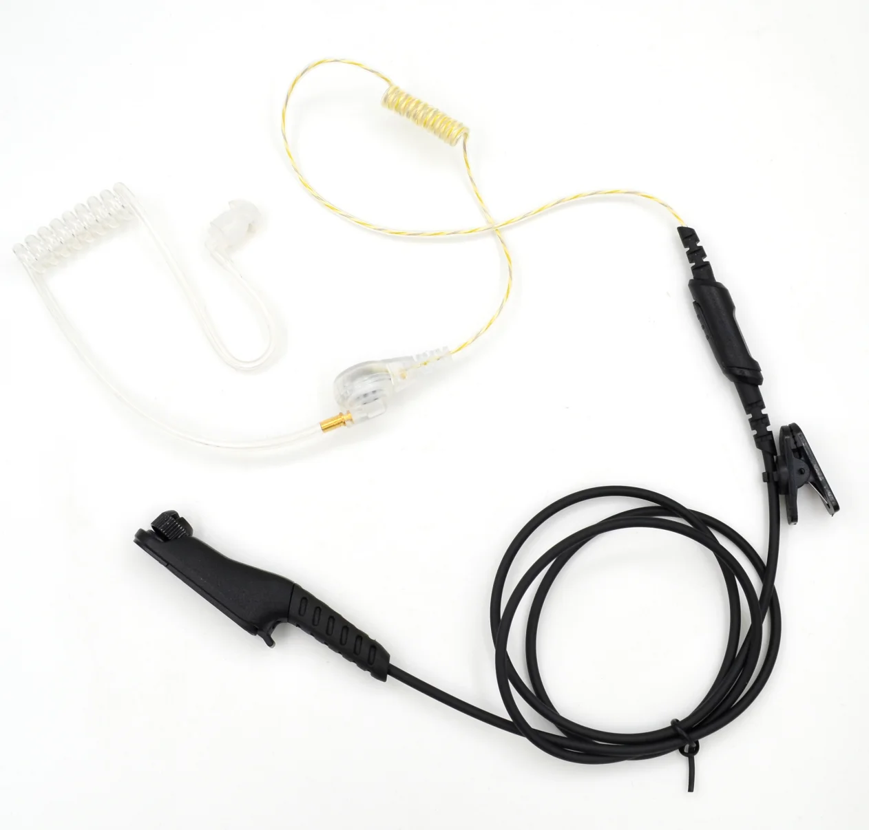 Air Tube Earpiece Mic Earphone For Motorola mxp600 R7 n50 n70  mxp600 Walkie Talkie Radio Headset