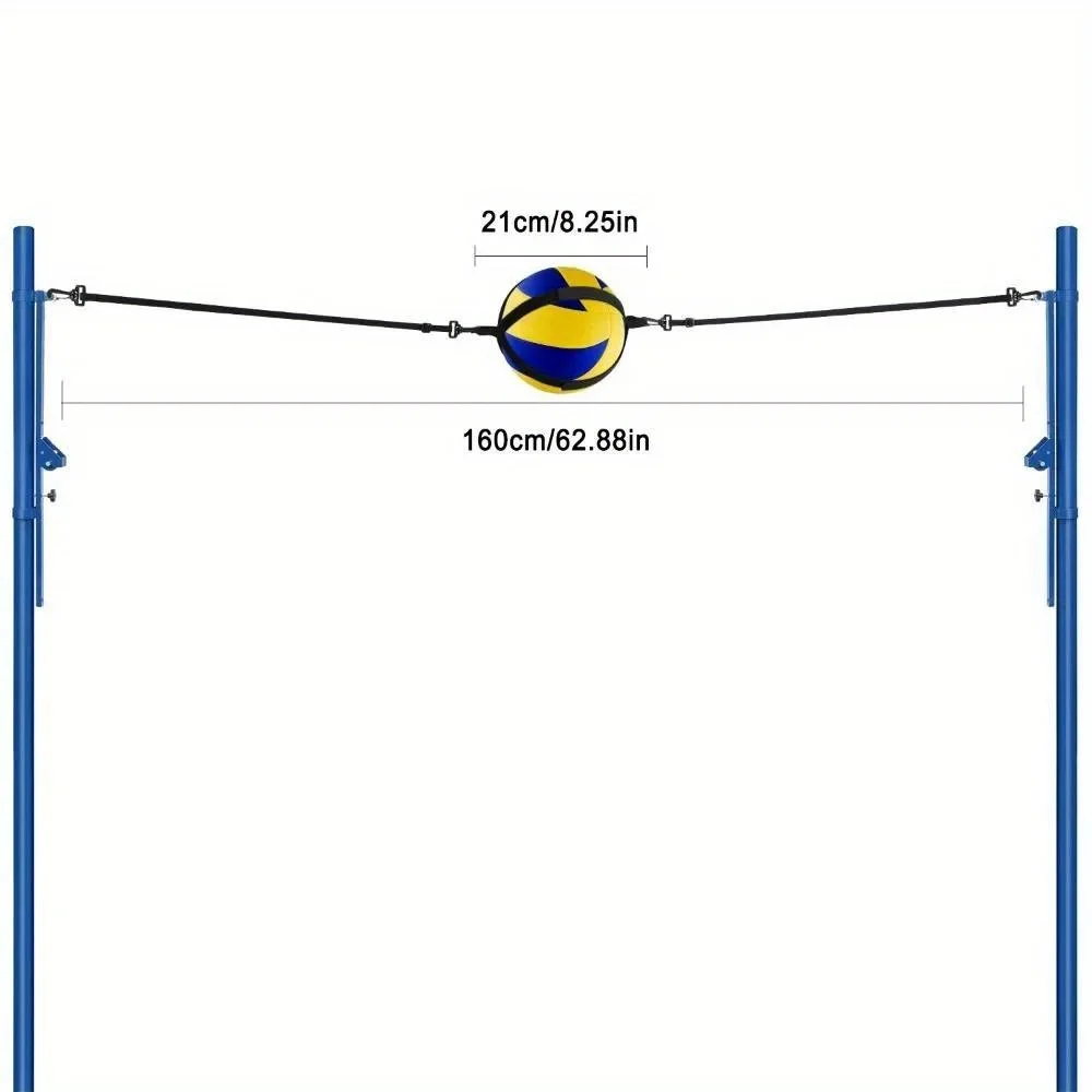 1Pc Adjustable Volleyball Training Equipment Aid Volleyball Trainer Elastic Belt for Beginners Setting Improves Serving Playing