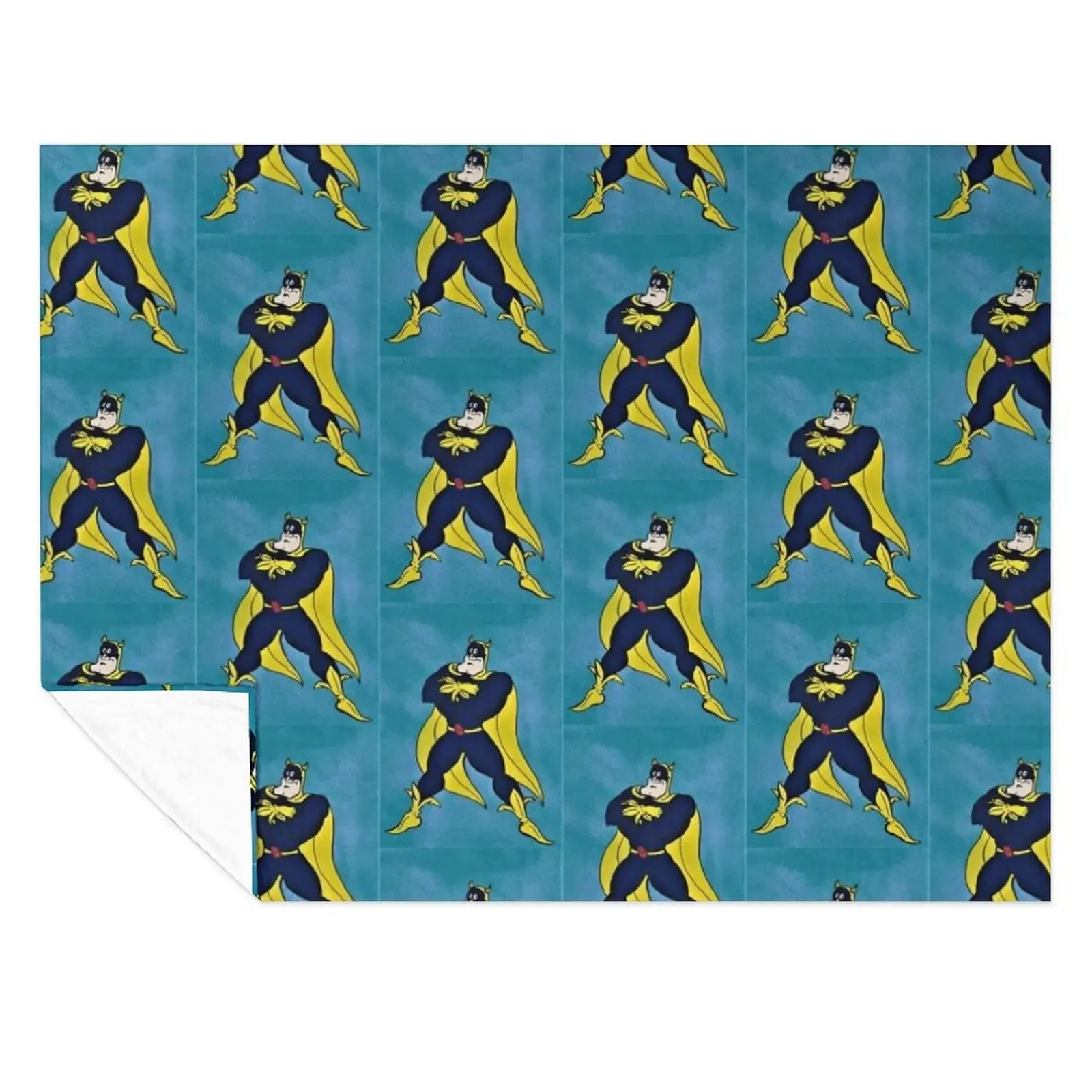 

bananaman spraypainting Throw Blanket Tourist Bed linens Warm Weighted Blankets