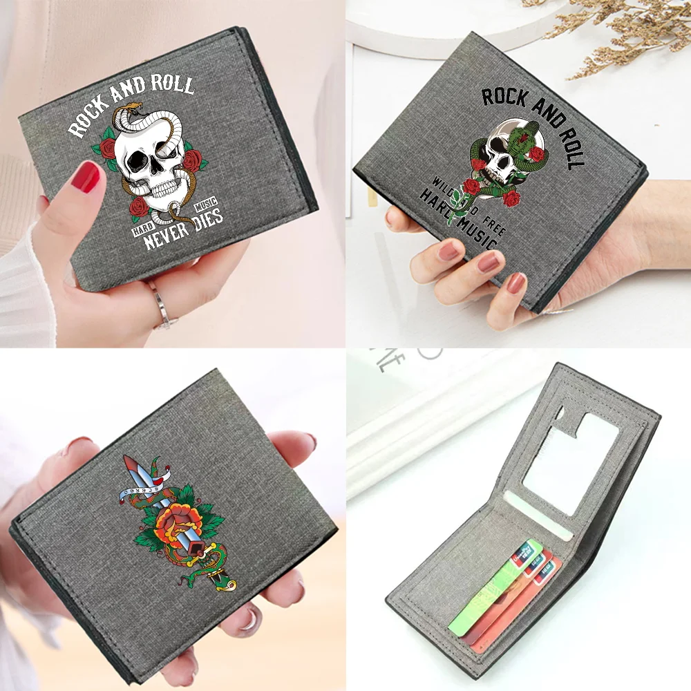 Moneybag Simple and Durable Big Capacity Cobra Printing Series New High-quality Pocketbook Bank Card Storage Credit Case Bag