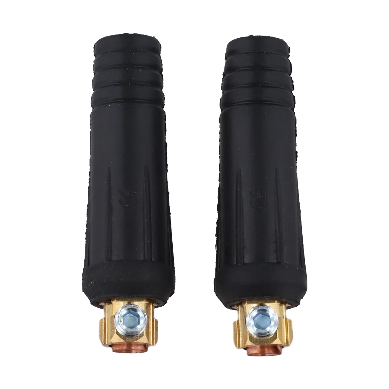 2PCS For DKJ1025 For Welding Machine Male Cable Connectors Quick Fitting Type with 10 25mm2 Wire Section and 200A Current