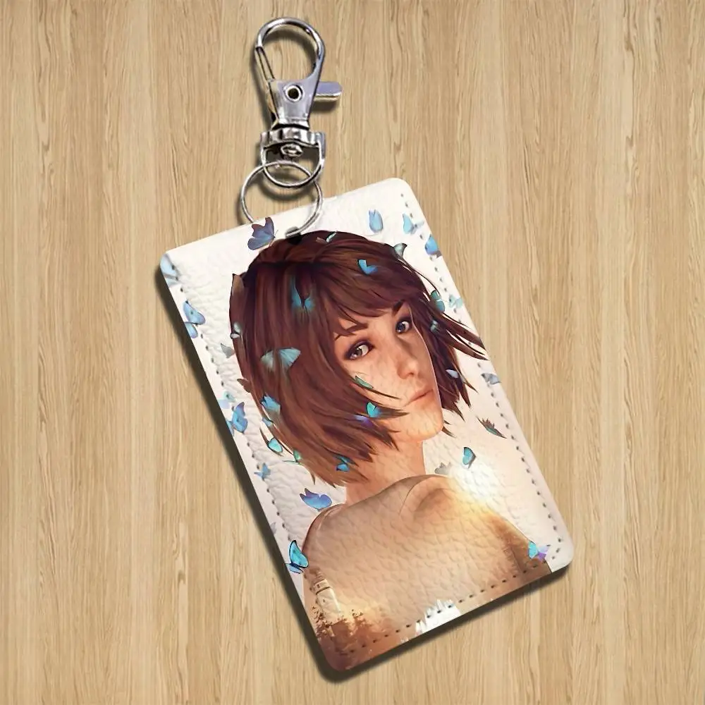 Max Caulfield Chloe Life is Strange Cartoon Singer Anime Card Keychain Fashion Pendant Bag ID Door Card Case Bus Card Cute Adult - view 4
