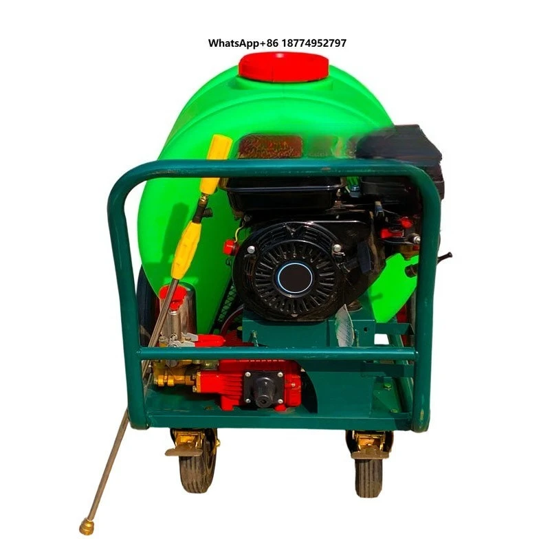 500L  Power Sprayer 6.5HP High Pressure 45 Plunger Pump 52L/min