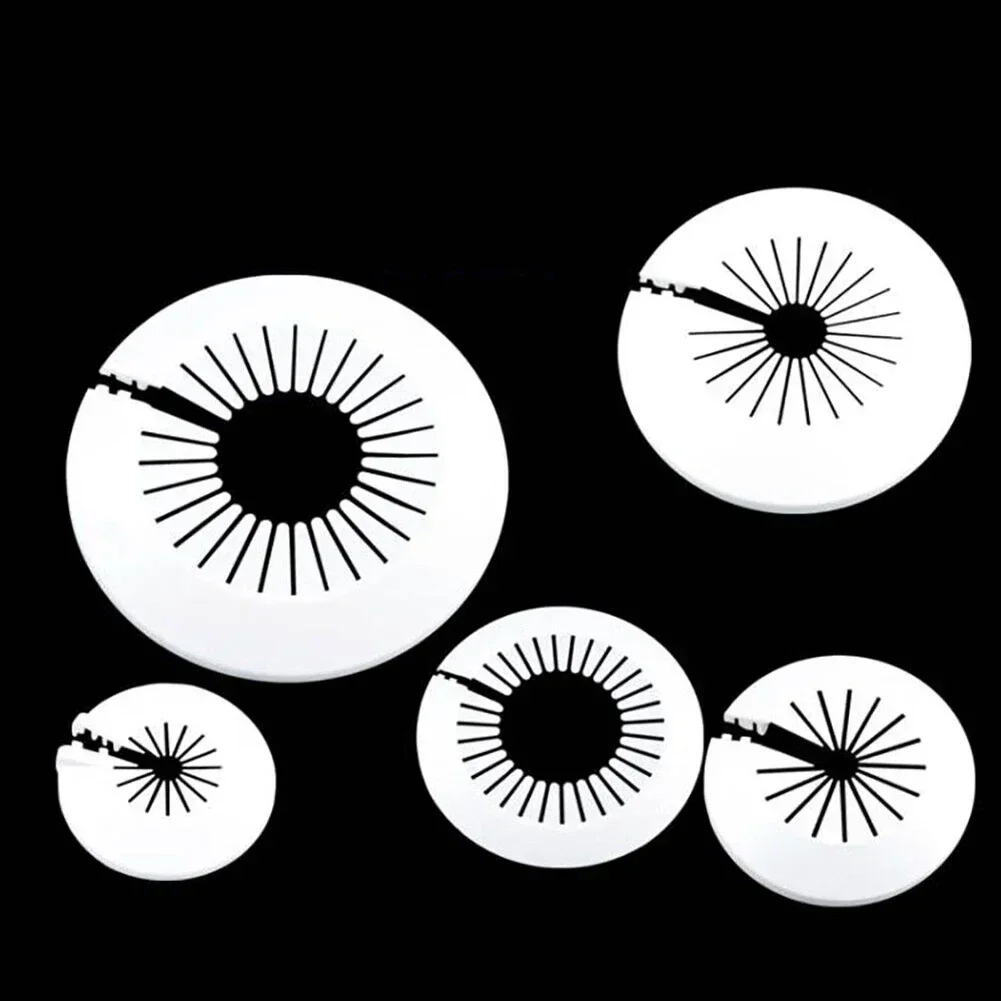 Cover Rosette Cable Entry Cable Passage 40-80mm Hole Cover Pp Shower Faucet Angle Valve Pipe Plug Covers Faucet Accessories