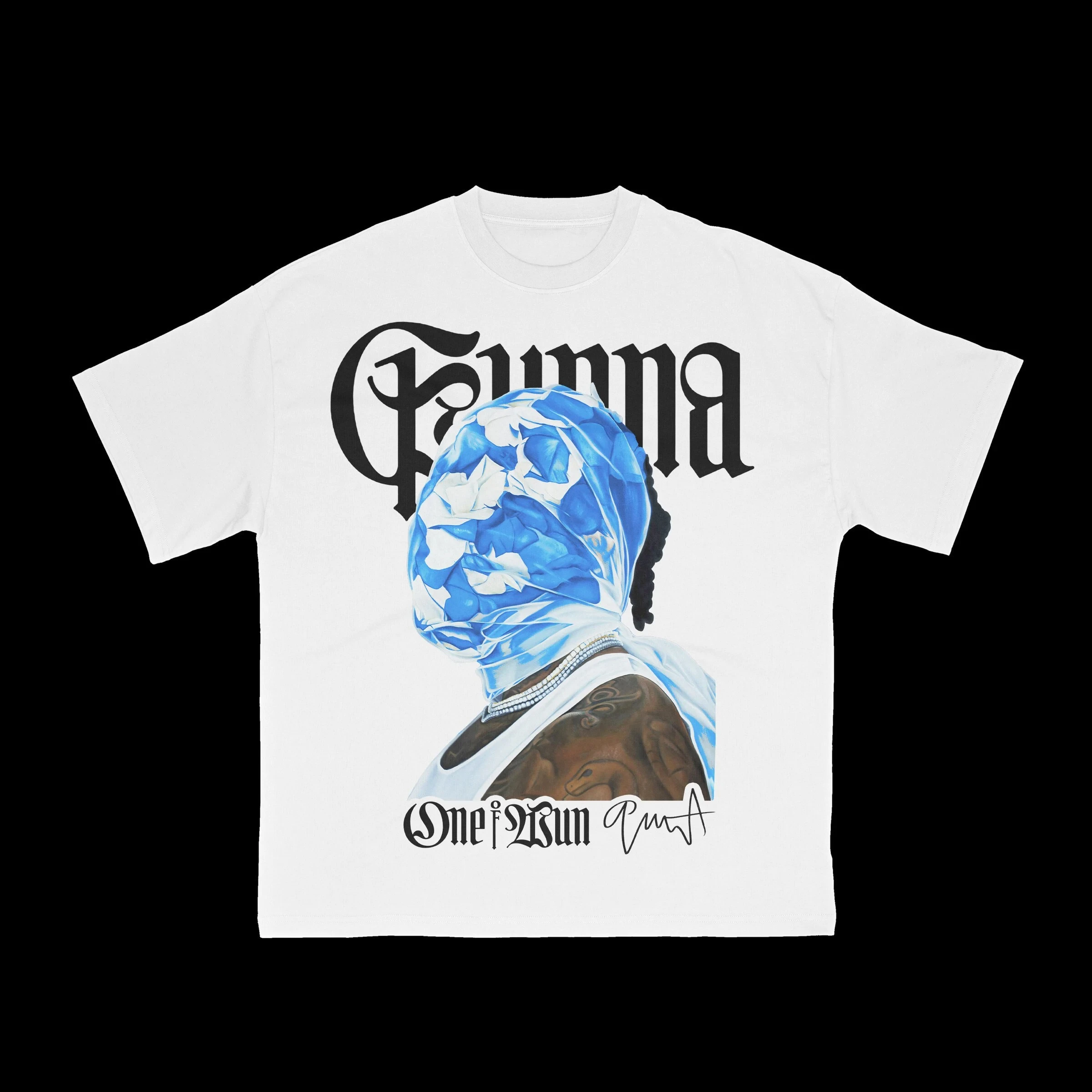 Gunna One of Wun Signature Rap  Cotton Classic Men Women T-shirt Luxury Brand Child Tee Boy Girl Tops Big Size Print Fashion