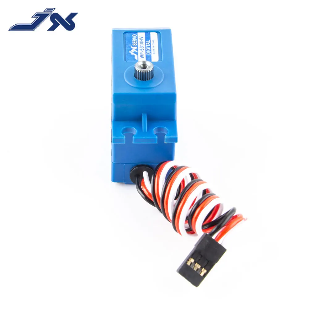 JX WP5318HV 18 كجم مقاوم للماء أجهزة رقمية ميتال جير 25T عزم دوران عالي محرك بقلب لسيارة RC روبوت الطائرة بدون طيار قارب عربات التي تجرها الدواب الزاحف TRX-4