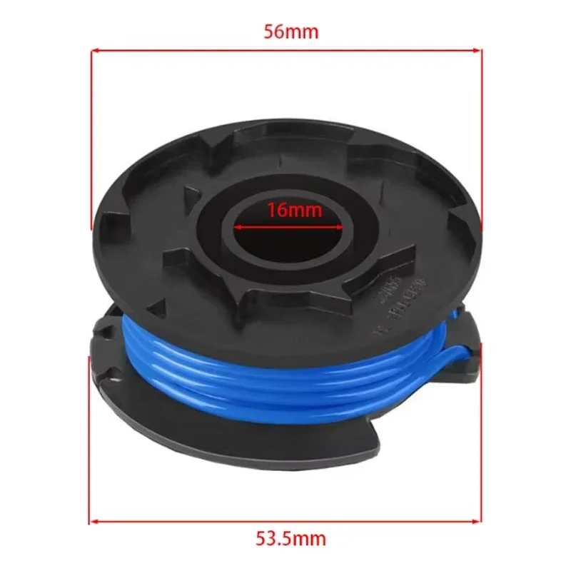 5Pcs AC14RL3A Weed Wacker String Replacement Compatible with Ryobi One+ String Trimmer Refill and AC14HCA Cover Cap