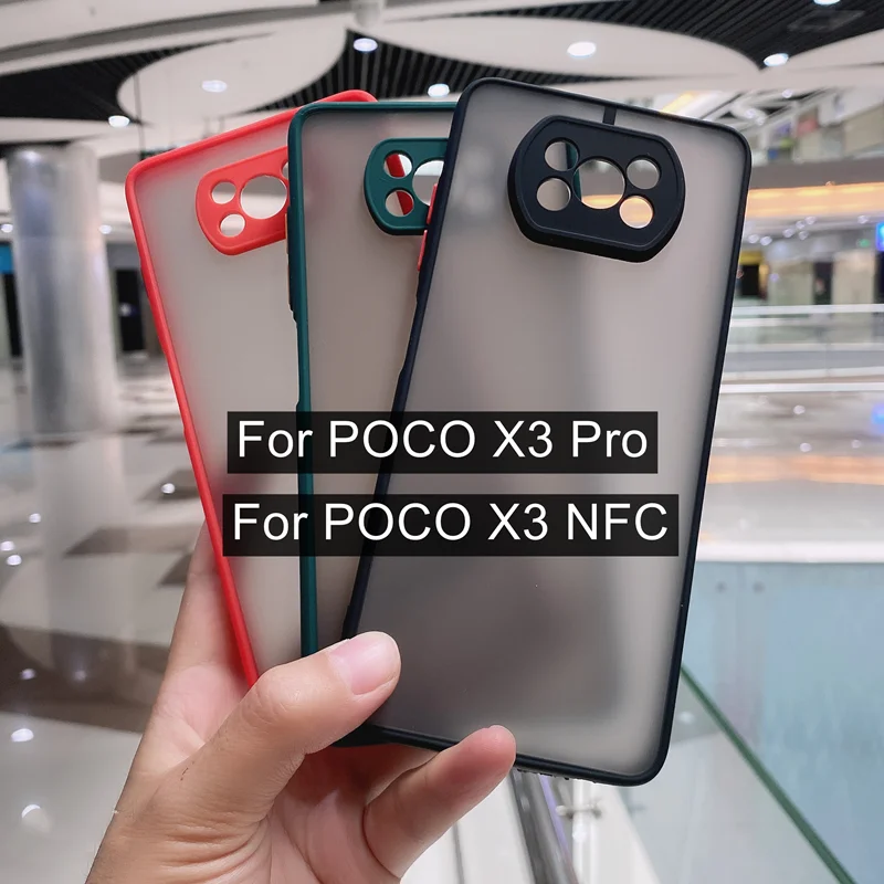 Xiaomi POCO F3 M3 X3 GT Pro 12 Pro 범퍼 케이스 소프트 뒷면 커버 Mi 11 Lite Redmi Note 10 Pro 용 충격 방지 케이스