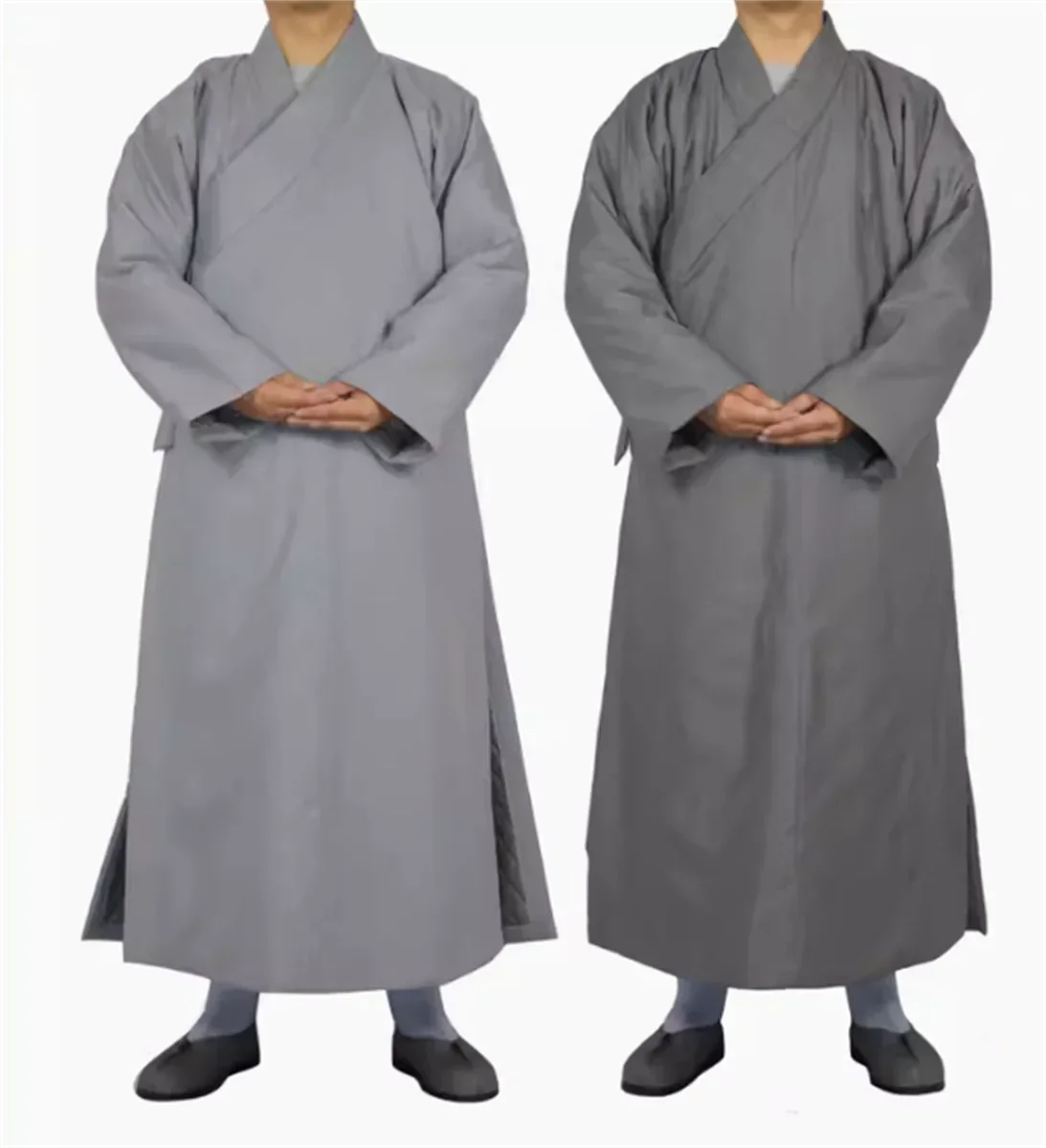 Winter Warm Monk Clothes, Monk Clothes, Long Coat, Cotton Coat