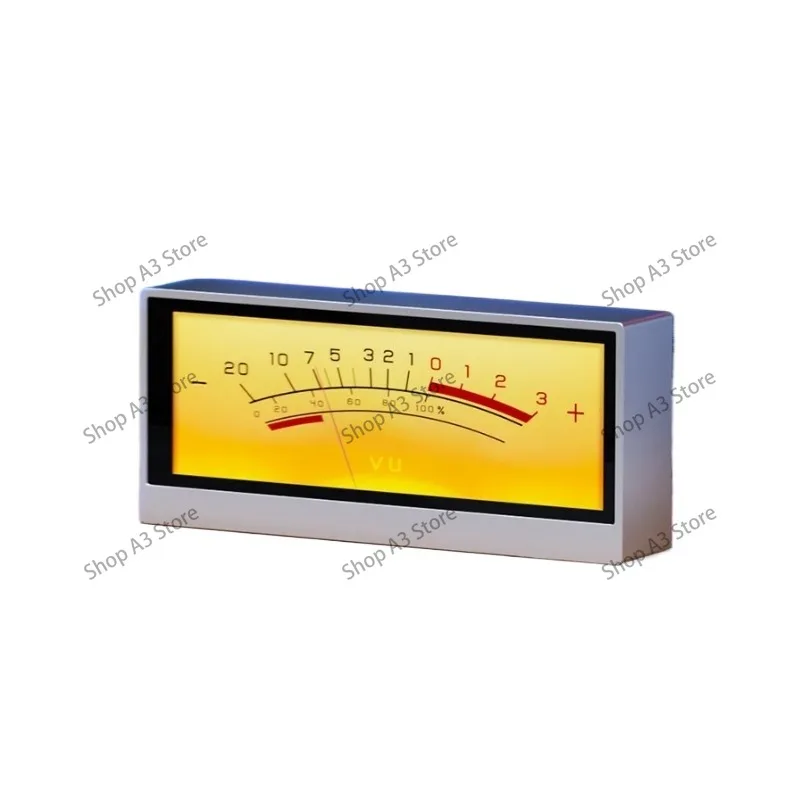 Multifunctional spectrum voice-activated rhythm light VU level meter clock, visual desktop ornament