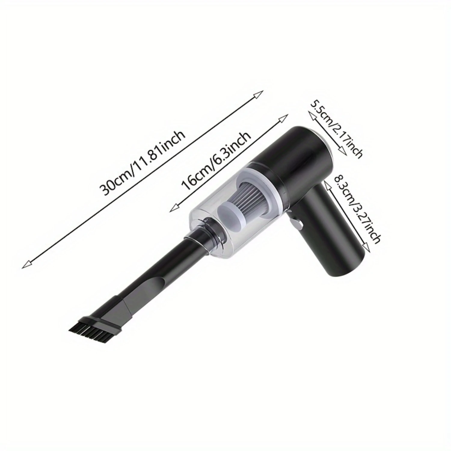 4000mAh Ultra-Power Handheld Vacuum | USB-C Rechargeable, Low-Noise for Cars, Pets &  Clean Everywhere