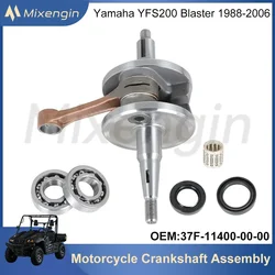 High Performance Crankshaft Assembly For Yamaha YFS200 Blaster 1988-2006 37F-11400-00-00 Motorcycle Connecting Rod Shaft Bearing