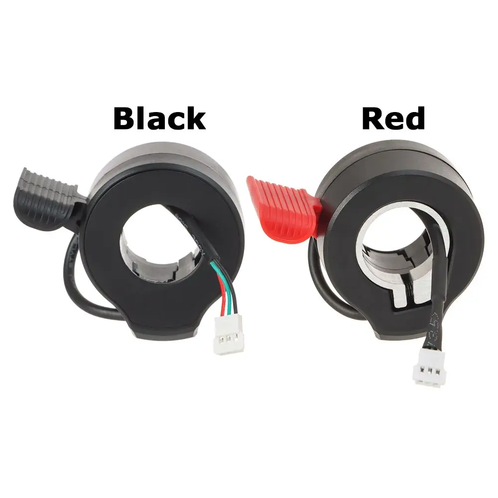 Black/Red 130X For Bafang BBSHD Electric Bicycle Accessories Ebike Thumb Throttle Waterproof Connector Finger Thumb Throttle