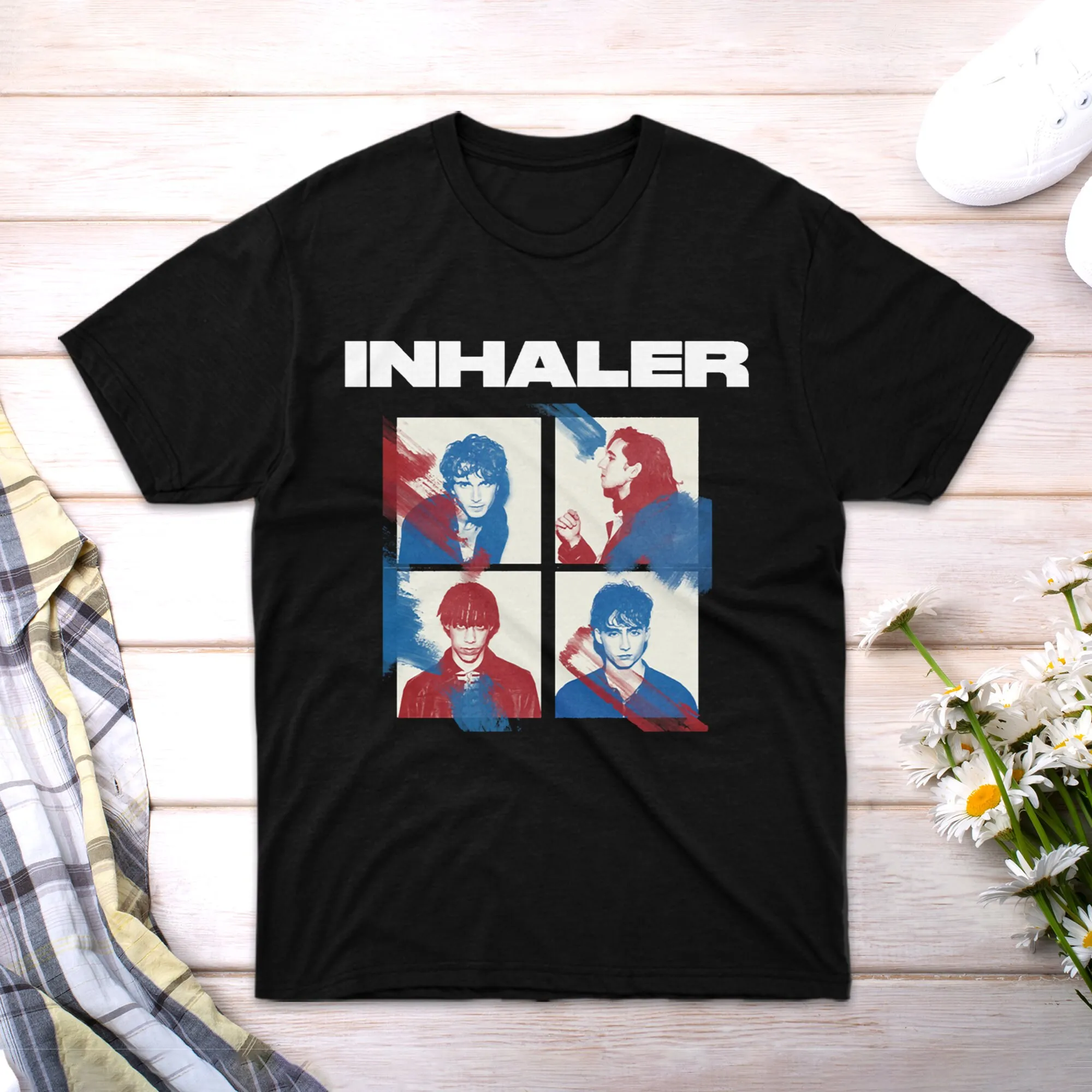 T Shirt inhaler Family band Big Novelty elijah Boy hewson Women indie Event josh jenkinson Sleeve Girl