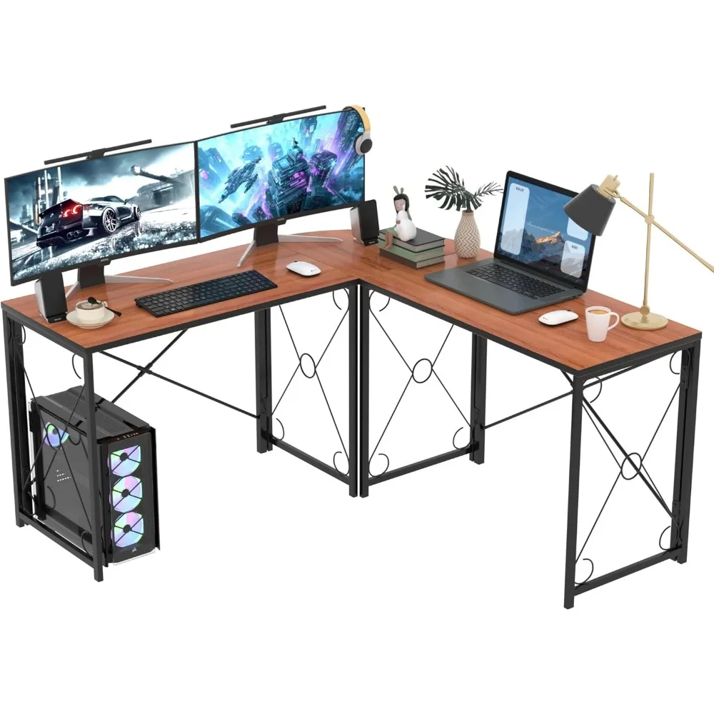 

39.4 Folding Computer Desk Simple Laptop Table Home Office Workstation for Reading Writing, No Assembly Needed, Small Spa
