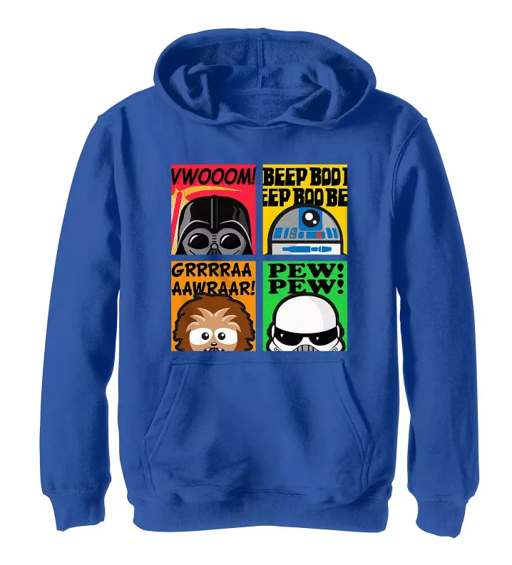 حرب النجوم الخريف/الشتاء للجنسين هوديي دارث فيدر ليتسبر المتمردين روبوت Stormtrope شخصية طباعة ارتداء اليومي #3