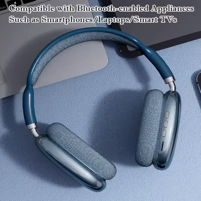 Auriculares P9 Pro Max Auriculares inalámbricos con Bluetooth con micrófono Auriculares con sonido estéreo Auriculares inalámbricos para juegos deportivos 2025