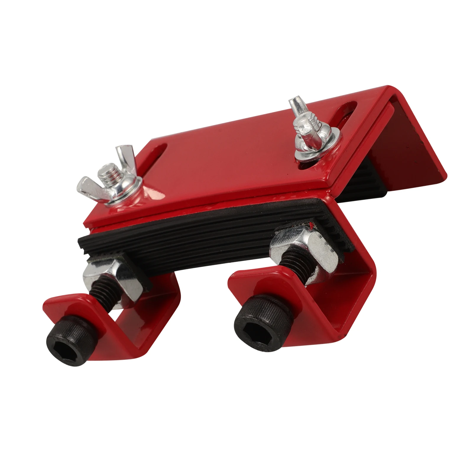 

1Pc Durable Bass Drum Lift Red Platform Metal Riser Drum Kit Accessory for Beginners