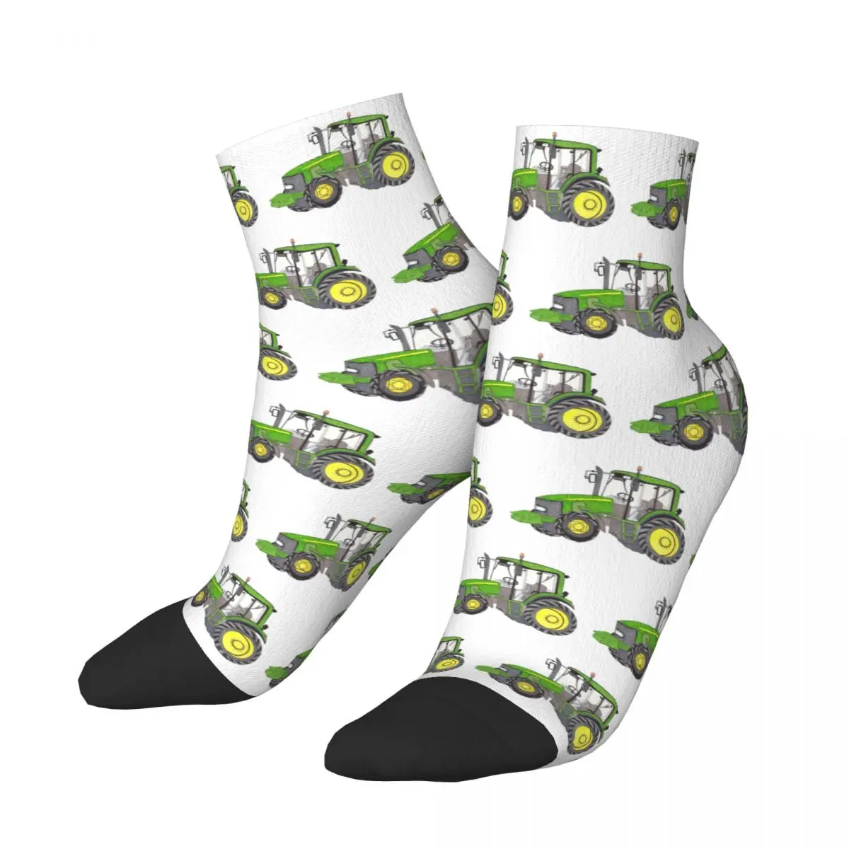 Tractor Socks Harajuku Super Soft Stockings All Season Socks Accessories for Unisex Christmas Gifts