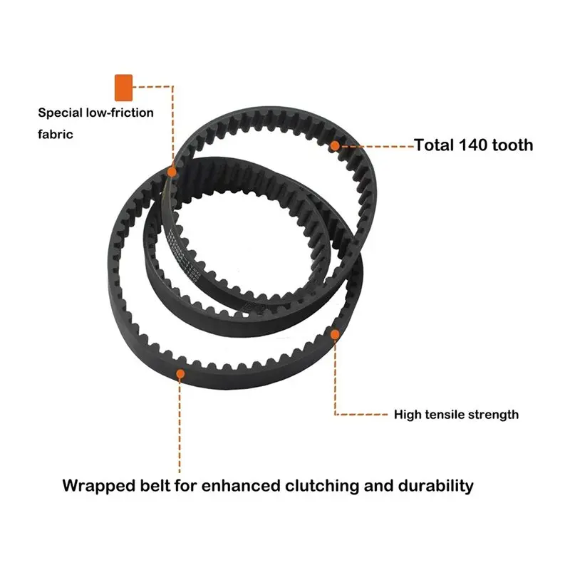 For Lawn Mower Replacement Parts- Drive Belt 120-3335 1203335 Stens 265-6130 Inch V-Belt For Toro Mower