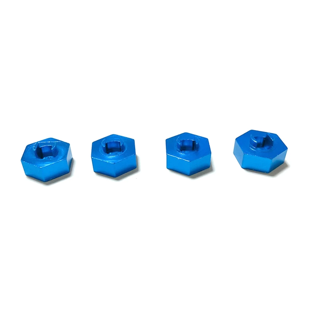 New Metal Upgrade Parts Kit Caster Block Steering Blocks Suspension Arm for Traxxas LaTrax Teton 1/18 RC Car Blue