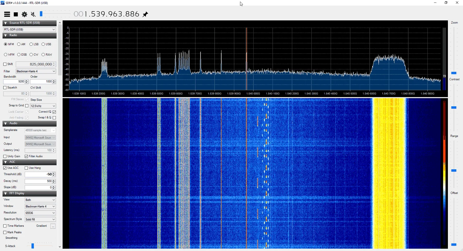 RTL-SDR Blog L-Band Active Patch Antenna 1525-1660MHz RHCP Built-in LNA+SAW Filter for Inmarsat Iridium