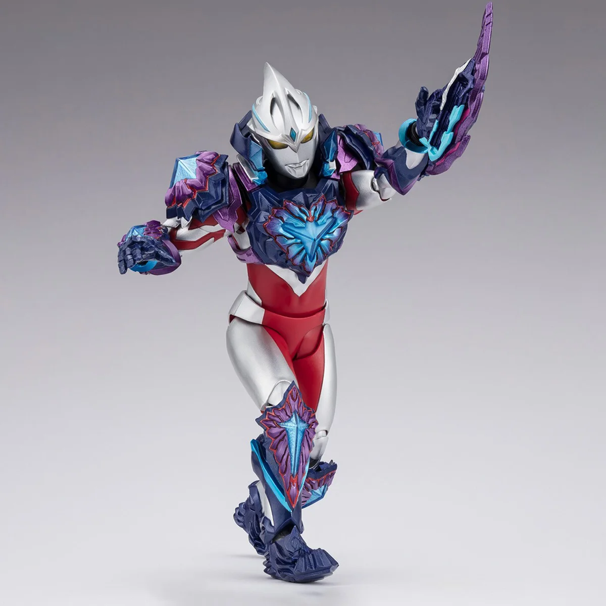 بانداي S.H.Figuarts الترامان قوس أطقم منمذجة شخصيات كرتونية SHF الترامان قوس غالاكسي درع عمل الشكل المفاصل المنقولة نموذج اللعب