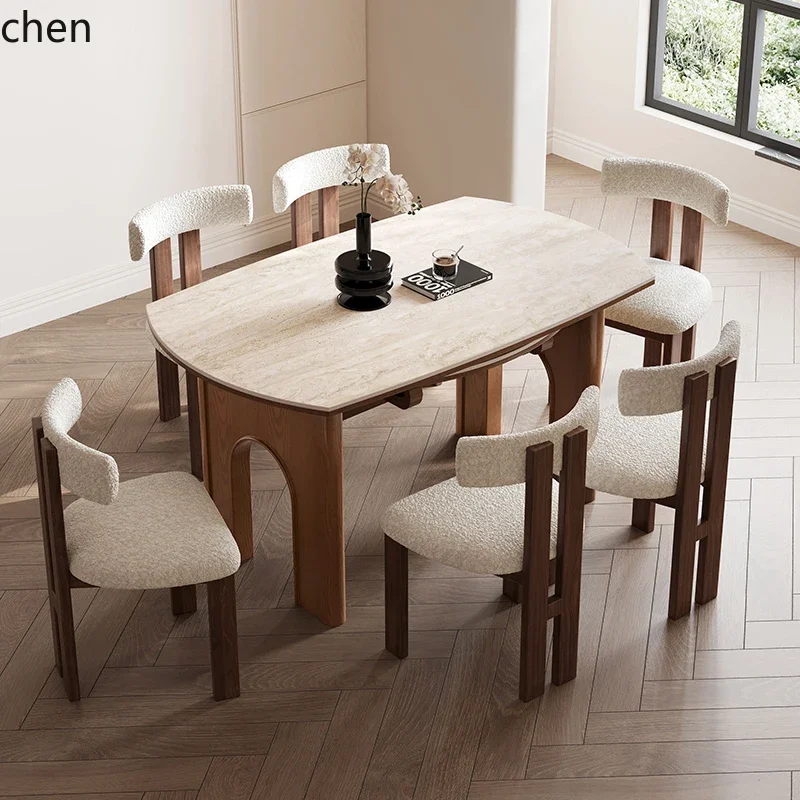 

variable round table small apartment home retro new medium and ancient style solid wood round