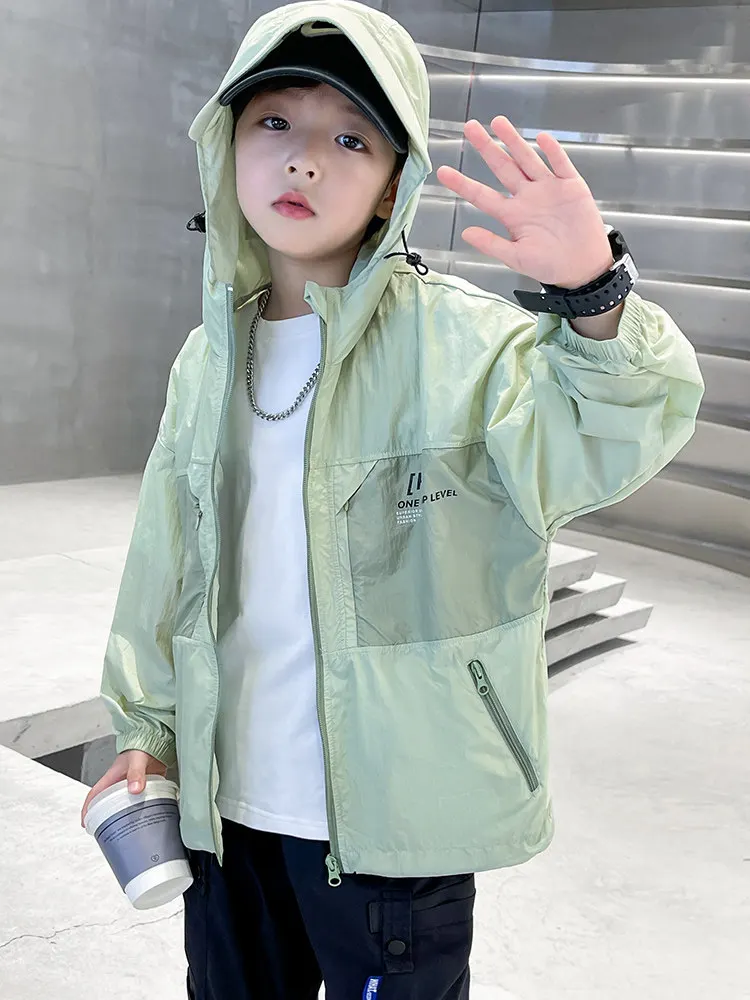 boys-summer-clothes-sun-protection-outerwear-lightweight-breathable-boys-summer-outfit-children's-outdoor-wear-skin-friendly