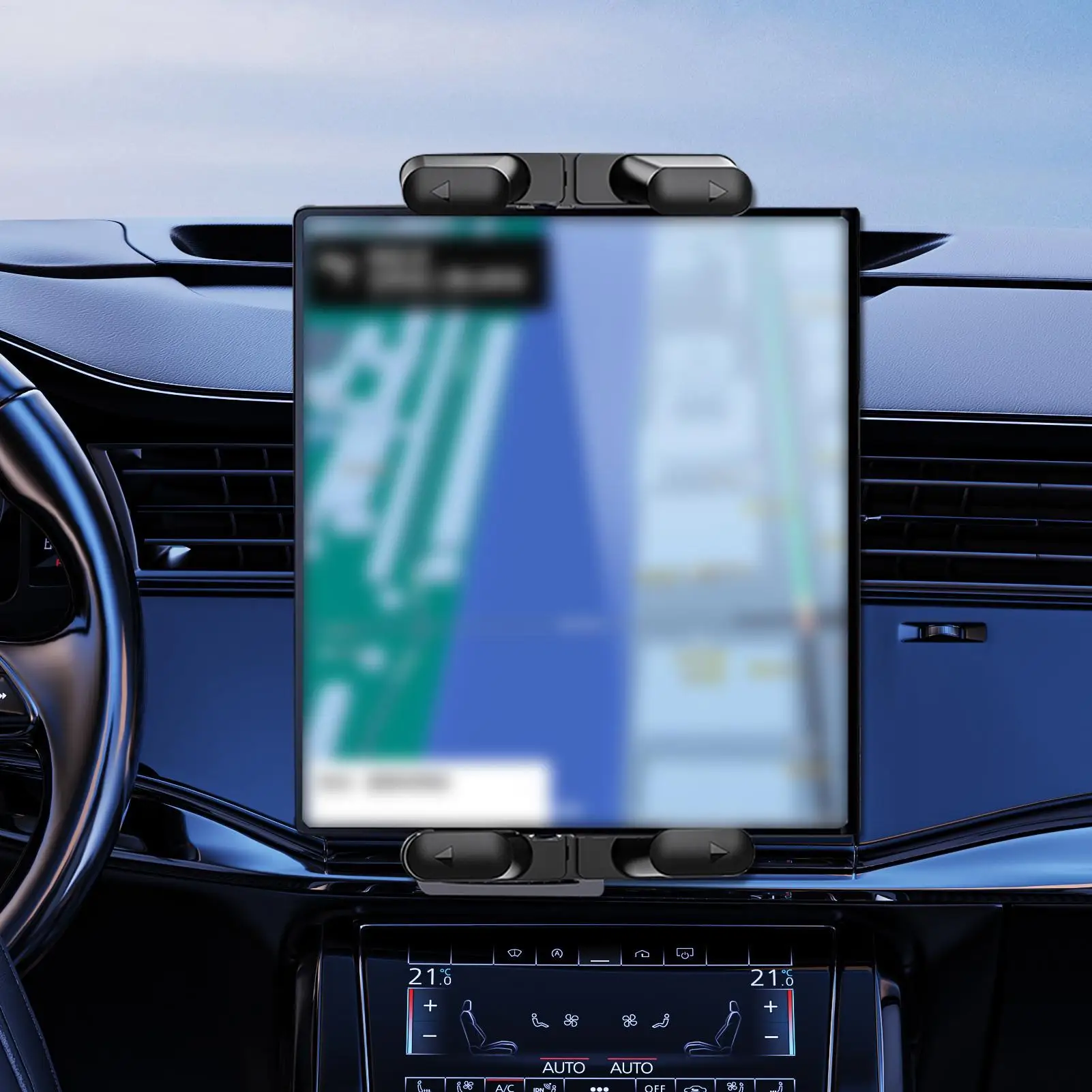 Car Phone Mount 360 Degree Rotation Air Vent Cradle Foldable Phone Car Mount Bracket For Drivers Men Women Food Delivery Driving