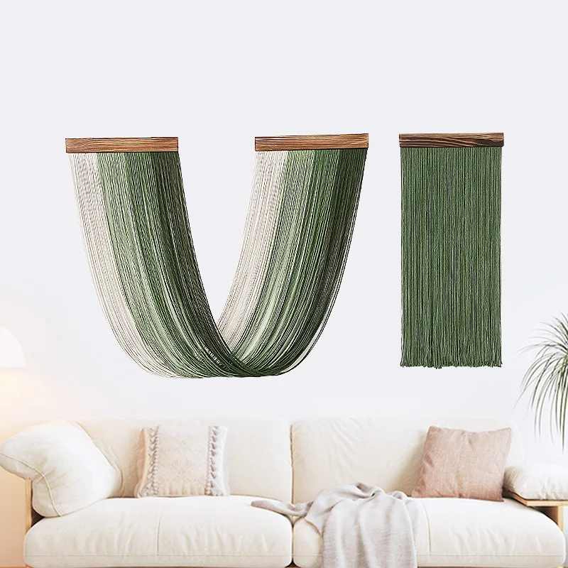 جديد مكرامية نسيج الجدار الشنق بوهو اليدوية زخرفة حرفية كبيرة للنوم غرفة نوم المنزل شقة غرفة الديكور هدية