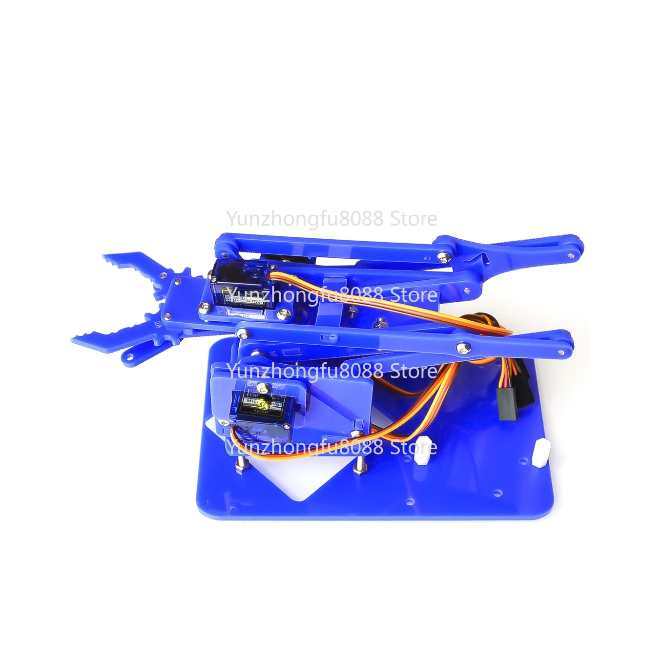 Robotic Arm Kit 4 DOF Robotic Arm Lightweight DIY Robotic Arm Sg90 Servo UNO R3